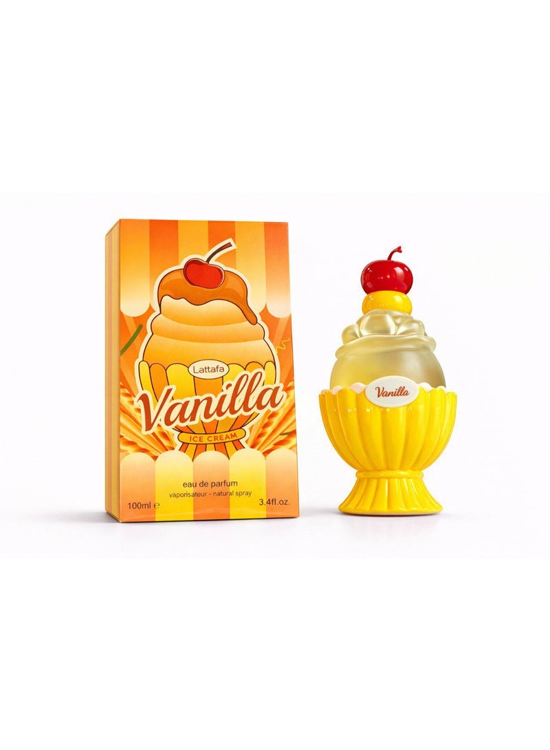 عطر لطافة فانيلا آيس كريم أو دو بارفيوم – 100 مل